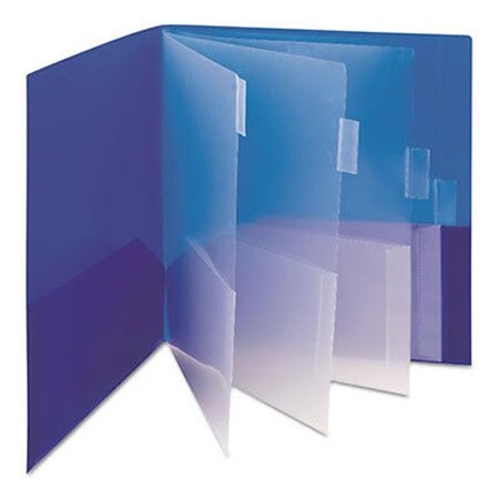 Pen2Paper SMD Poly 10 Pocket Letter Folder; Assorted - Pack of 2 PE639523